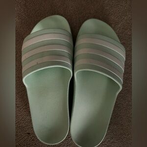 Women’s adidas slides. Size 9